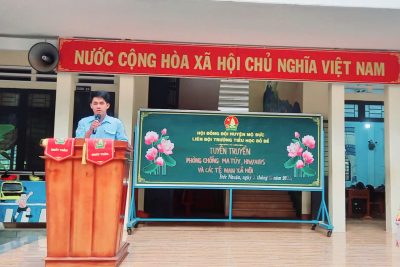 TUYÊN TRUYỀN PHÒNG CHỐNG MA TÚY, HIV/AIDS VÀ CÁC TNXH.